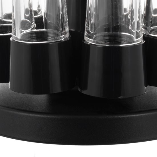 Набор ёмкостей для специй 8 шт. Kamille КМ-7051 на круглой подставке