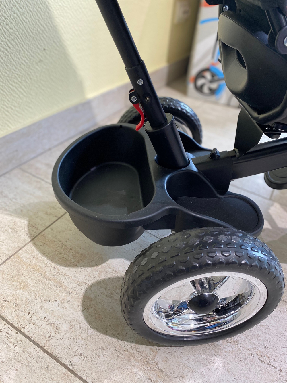 Велосипед 3-х колесный ROCKET с музыкальной панелью голубой арт. 290