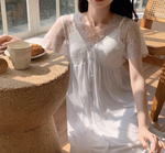 Сорочка(винтаж) короткий рукав 1106