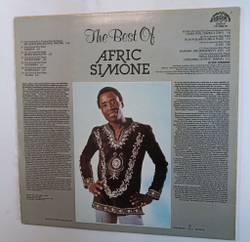 Винтажная виниловая пластинка LP Afric Simone The Best Of Afric Simone (Чехословакия 1984)