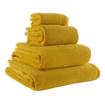 Полотенце для лица горчичного цвета из коллекции essential, 30х50 см