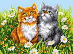 "Котята"-6307 канва с рисунком