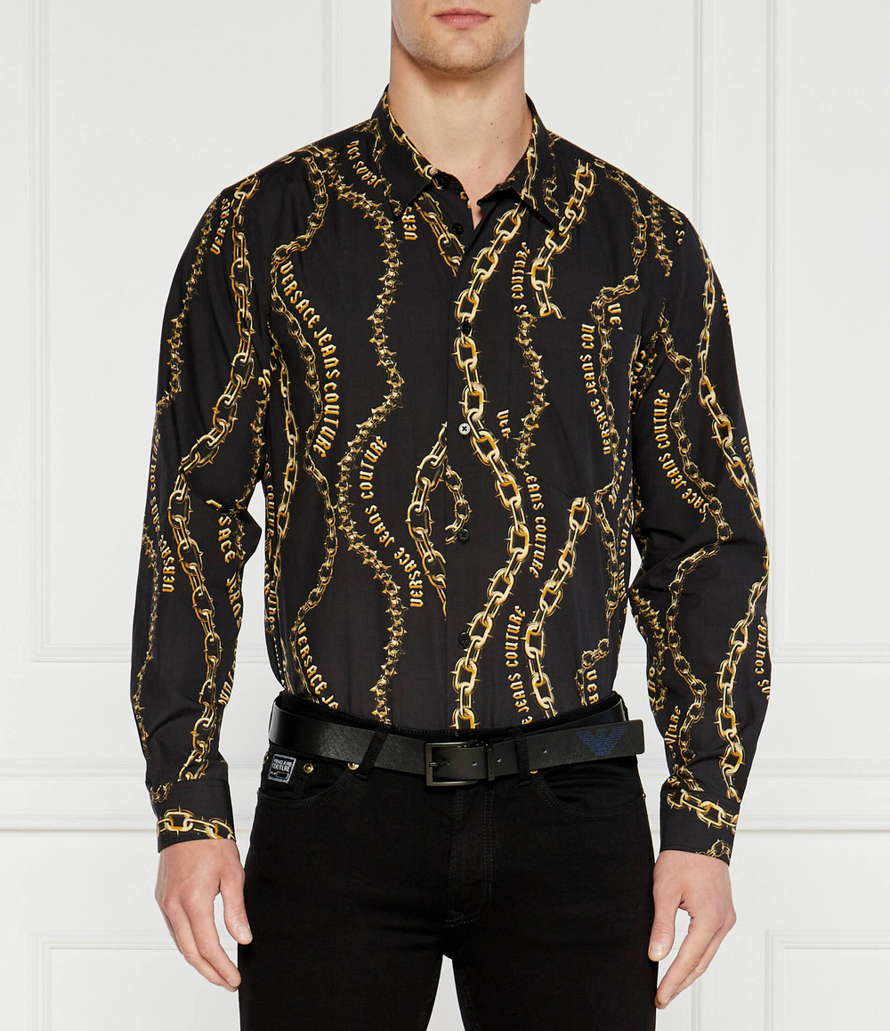 Рубашка Versace Jeans Couture - черный(77GAL2R1NS485)