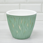 Кашпо Вдохновение 2,25л, нефрит