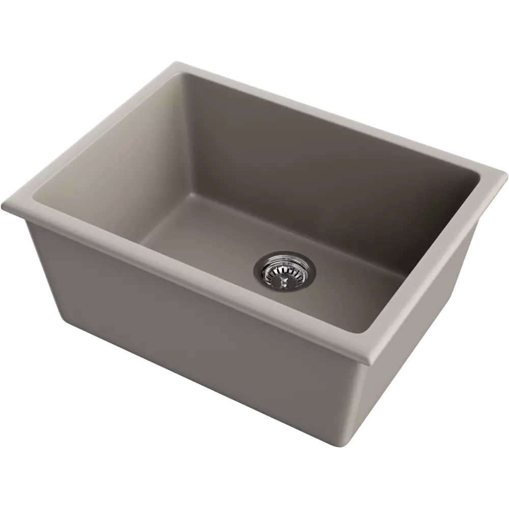 Кухонная мойка Omoikiri Okinoshima 61-U/I-RG Glossy Natceramic