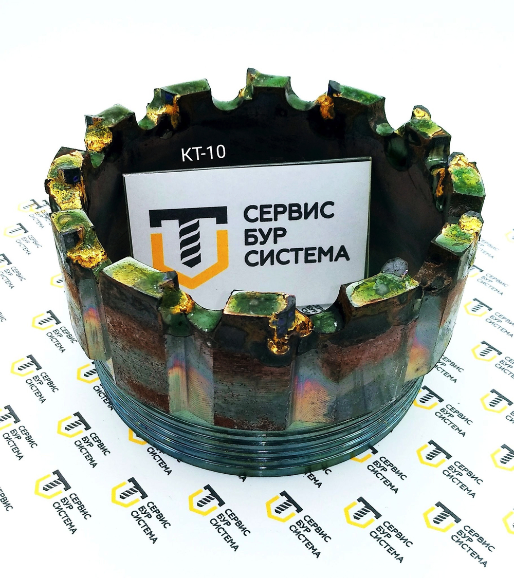 Коронка твердосплавная, усиленная КТ-10, D=(112)