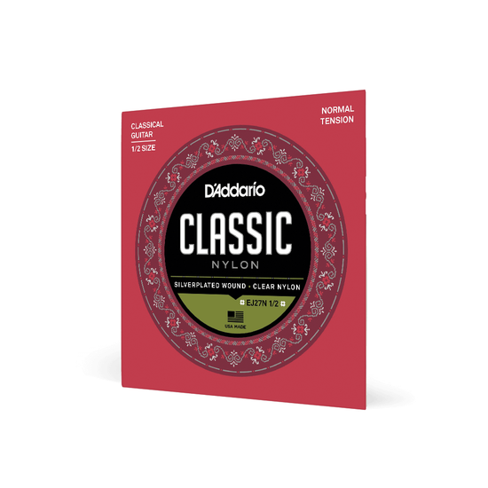 Струны для классической гитары 1/2 D'ADDARIO EJ27N-1/2
