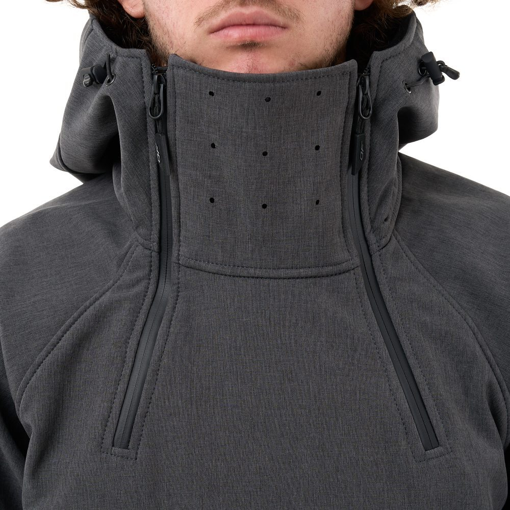 КУРТКА-АНОРАК СНОУБОРДИЧЕСКАЯ DRAGONFLY UKTUS MAN GRAPHITE MELANGE