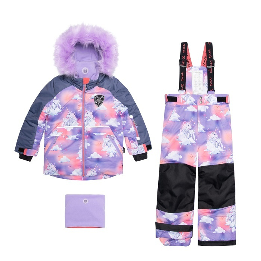 Зимний комплект Deux par Deux F10 D802 009 (манишка в подарок!)