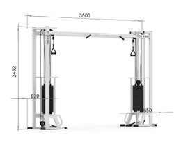 Кроссовер IK46 серый