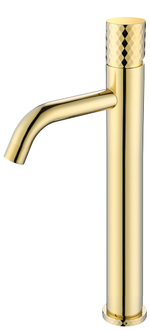 Boheme Смеситель STICK для умыв. выс. GOLD DIAMOND GOLD_Комплект