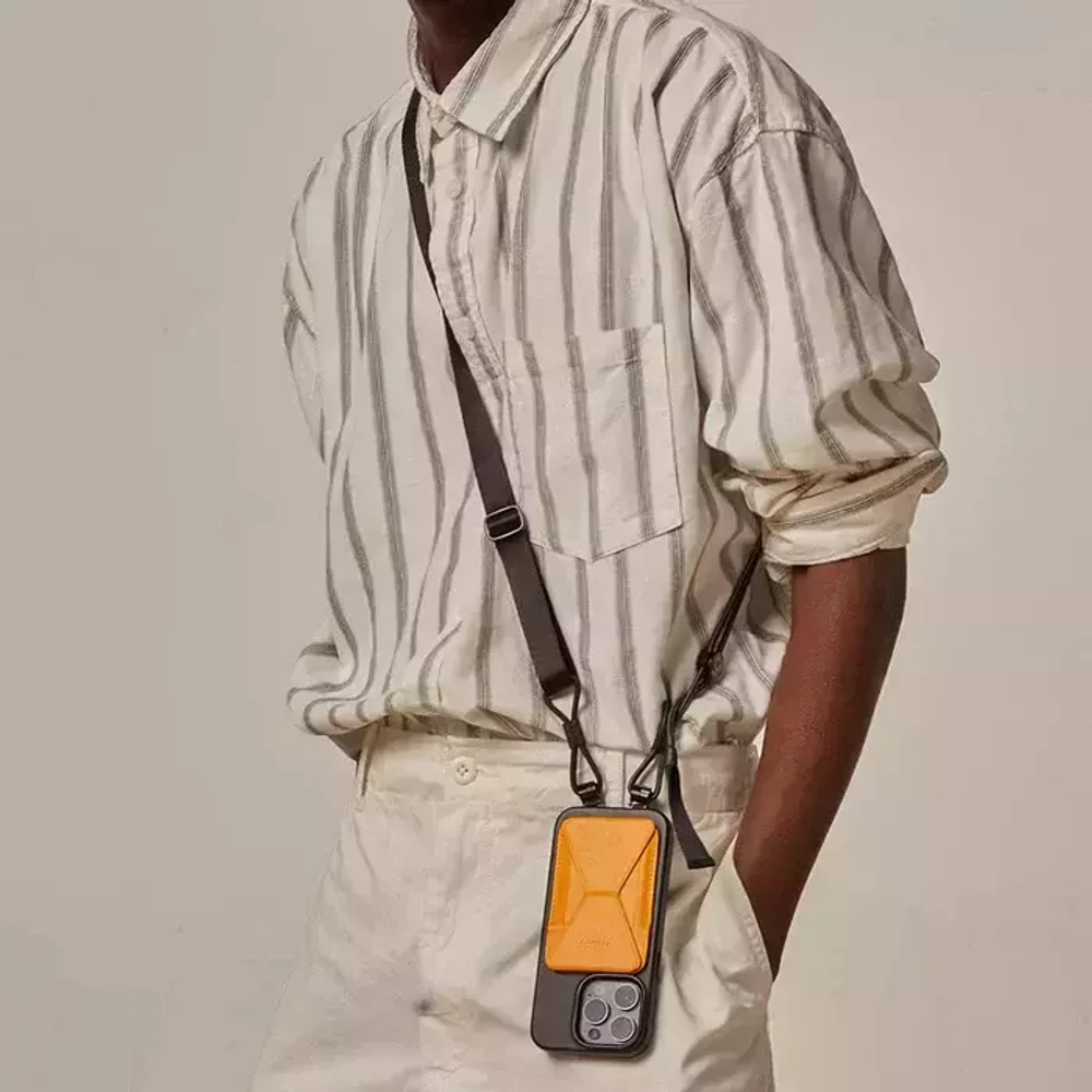 Чехол Moft Vegan Leather Snap Case для iPhone 14 Pro