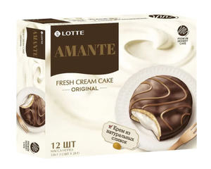 ПЕЧЕНЬЕ РАХАТ СО СЛИВОЧНОЙ ПРОСЛОЙКОЙ AMANTE 174ГР
