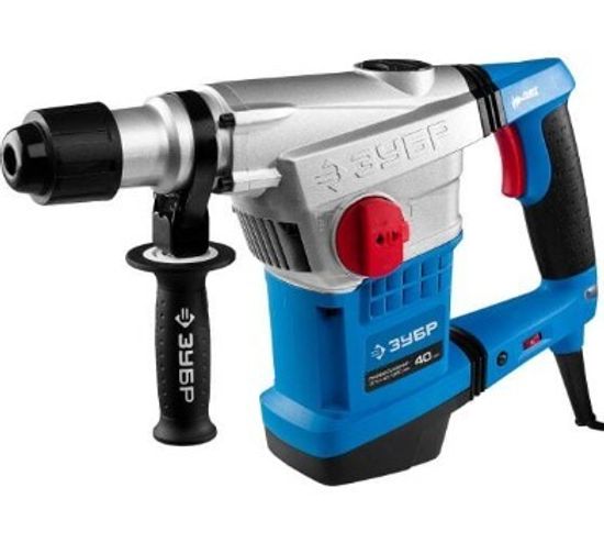 Перфоратор ЗУБР ЗПМ-40-1250 ЭВК 1250 Вт, SDS-Мах, кейс