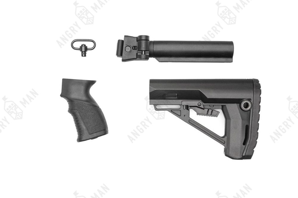 Комплект приклада для боевых складных версий АК (74м, -12, -15, "сотая" серия и тд), на базе Nord, K.Arma