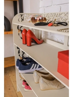 Стеллаж напольный полки деревянные