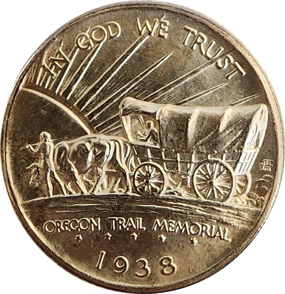 Oregon 50 центов  1938 двор S