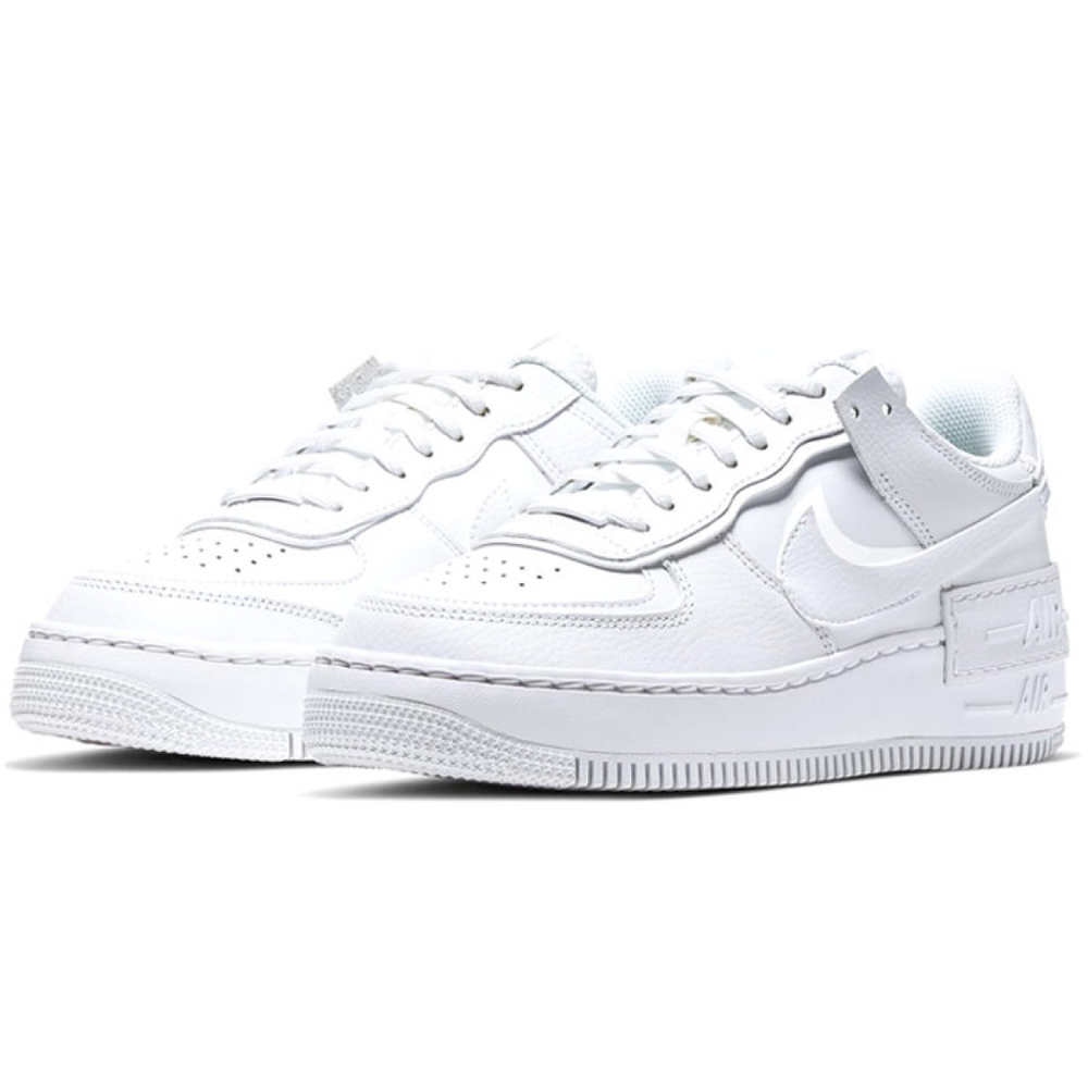 Кроссовки Nike Air Force 1 Shadow GS Triple White