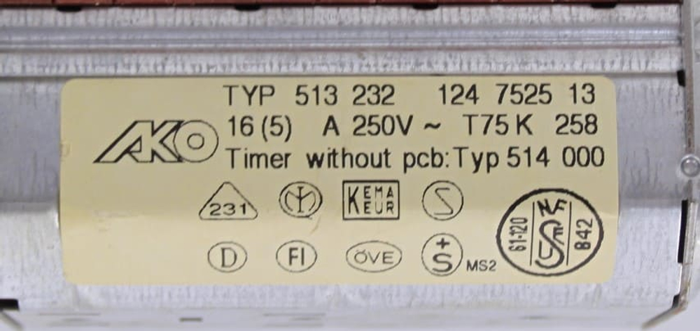 Таймер программатор для стиральных машин Electrolux EW1170C