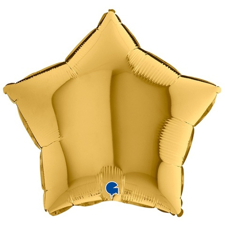 Фольгированная фигура, звезда, 18"/46СМ Металлик Gold 5