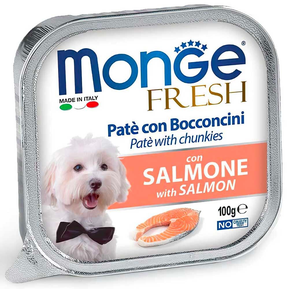 Monge Dog Fresh 100 г лосось - консервы для собак