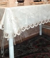 Скатерть прозрачная на стол 140 см х 200 см