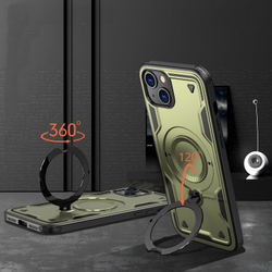 Чехол Magneto Case с кольцом для iPhone 15