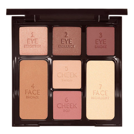 Палетка для лица Charlotte Tilbury Instant Look In a Palette Gorgeous Glowing Beauty