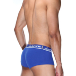 Синие хлопковые трусы-хипсы (Размер: L) (Цвет: синий)