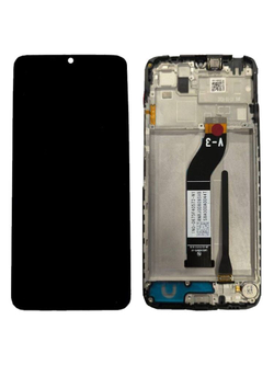 Дисплей для Xiaomi Redmi 13C 4G (23100RN82L) с тачскрином и рамкой Черный - OR