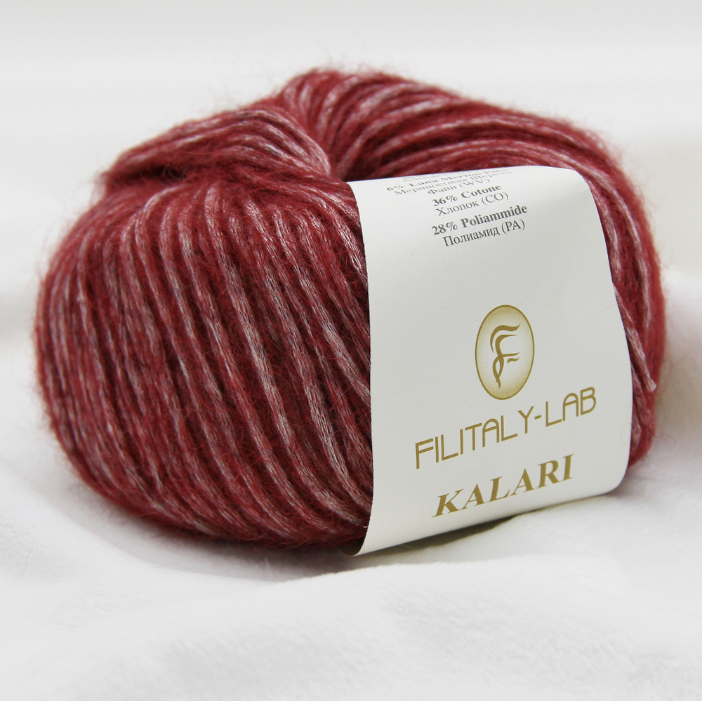 Kalari (30% альпака/ 6% шерсть мерино файн/ 36% хлопок/ 28% ПА) 90м/50гр