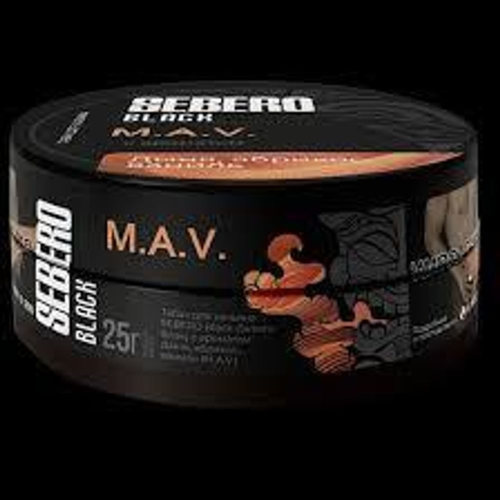 SEBERO Black Дыня Абрикос Ваниль (M.A.V.) 25г