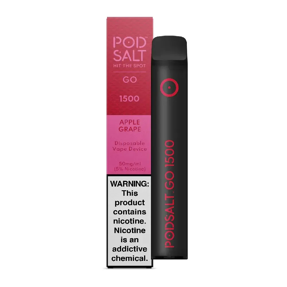 Pod Salt GO 1500 - Apple Grape (5% nic)