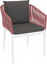 Подушка для спинки кресла Siesta Contract Portofino, темно-серый