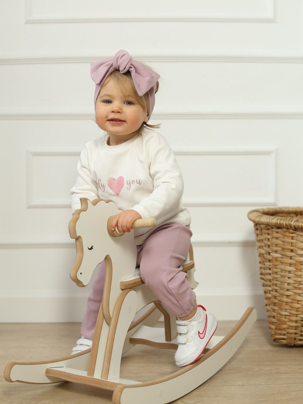 Комплект лонгслив+штанишки+повязка