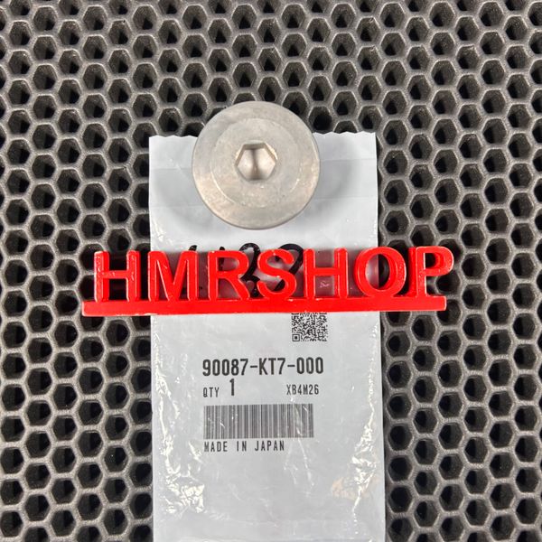 Honda Заглушка крышки коленчатого вала 90087-KT7-000