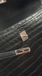 Портфель Hermes из кожи крокодила