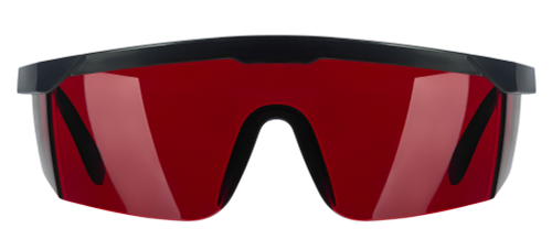 Очки лазерные Ermenrich Verk RG30, красные