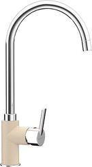 Смеситель Schock Simi , Cristalite хром/лунный камень