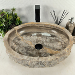 Раковина из оникса Erozy Grey EO-64610 52*42*15 0156