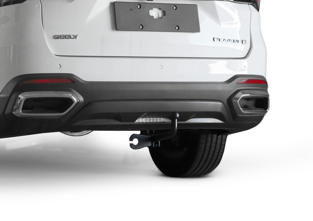 Фаркоп c электрикой Smart для Geely Okavango VX11 I поколение рестайлинг 2024-н.в., рынок РФ, шар A, 750/50 кг., F.1916.001