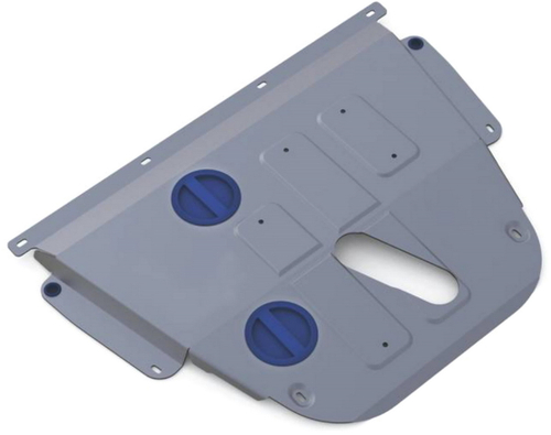 Защита картера и КПП Rival для Jeep Cherokee KL (V - 2.4; 3.2) 4WD 2014-2018, штампованная, алюминий 4 мм, с крепежом, 333.2728.1