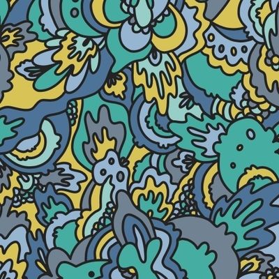 Дудл бум черный контур