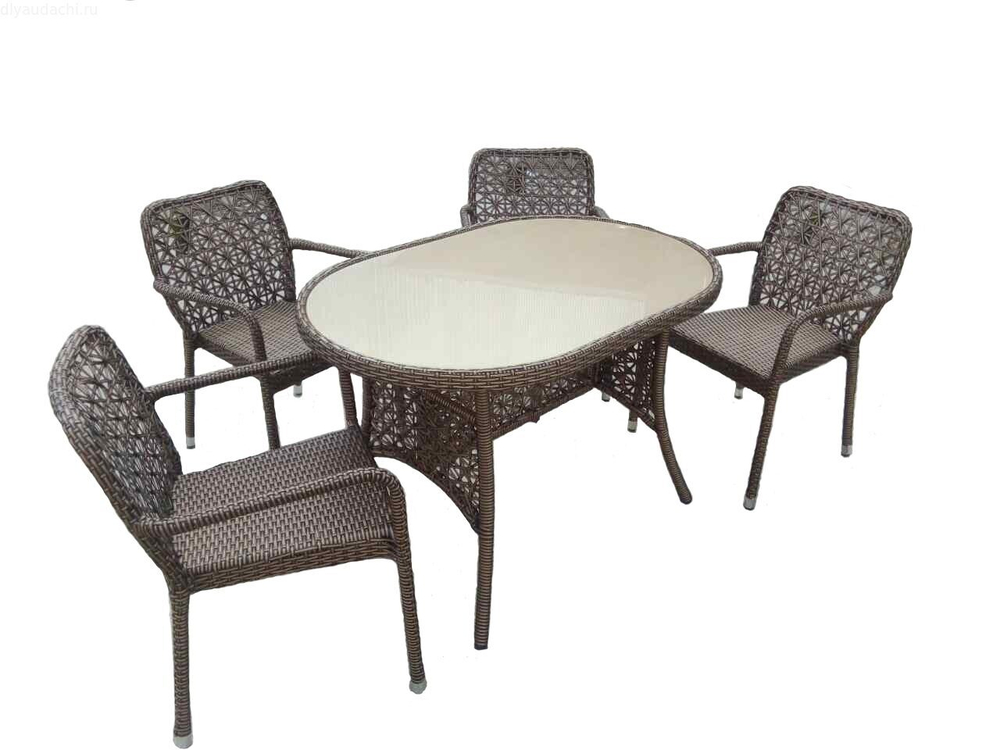 Набор дачной мебели из искусственного ротанга" Прованс"