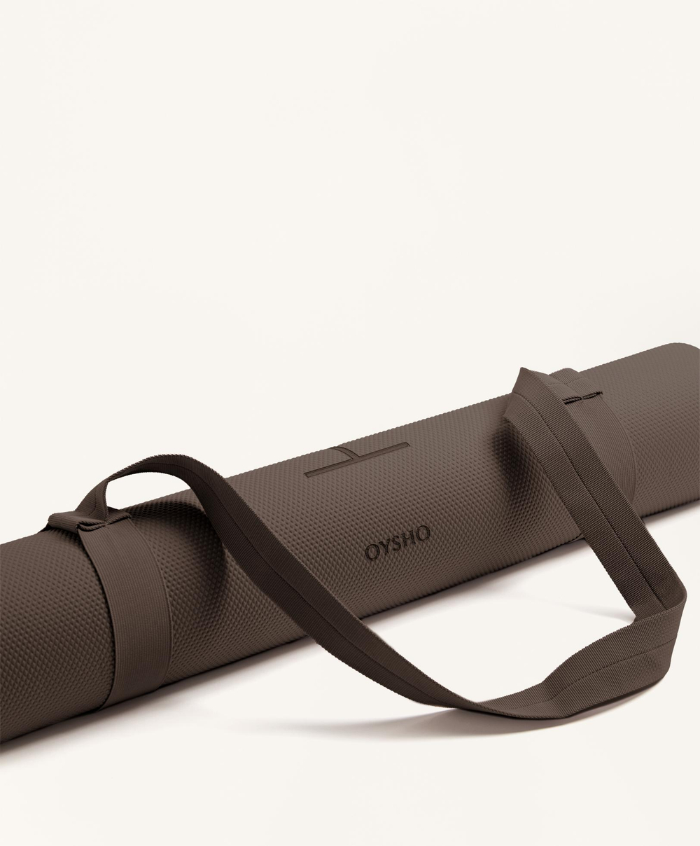 OYSHO Коврик для йоги толщиной 5 мм, коричневый