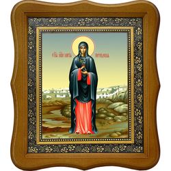 Мария Персидская мученица. Икона на холсте.