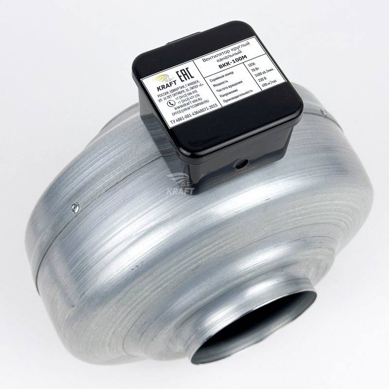 Вентилятор канальный ВКК-100 М