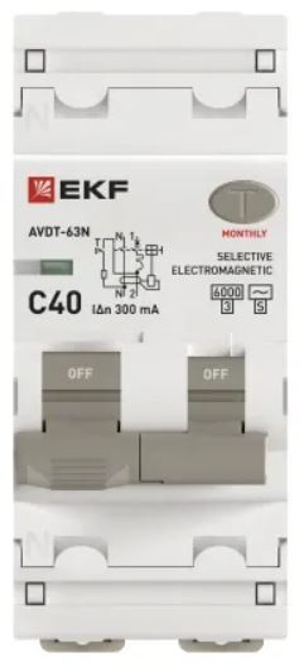 Автомат дифференциальный EKF D63N26MS40C300