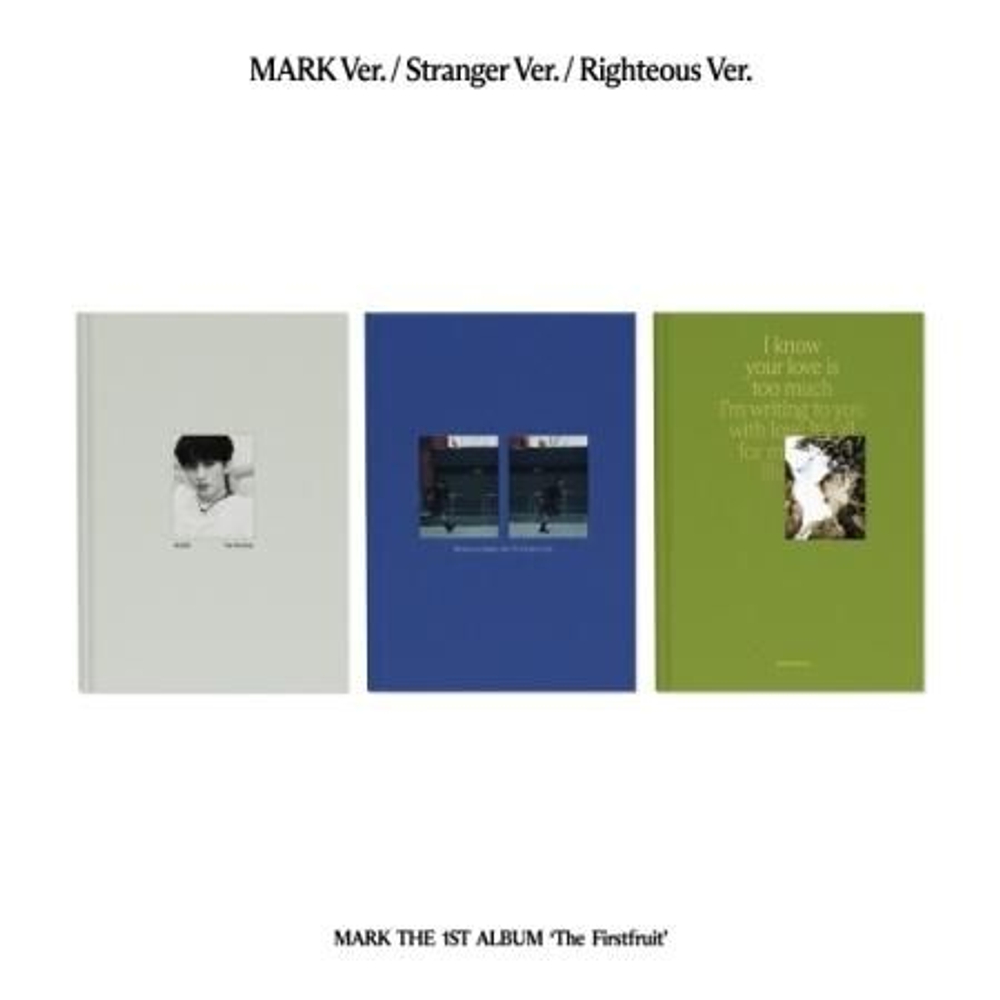 Альбом MARK - THE FIRSTFRUIT 1st Album PHOTOBOOK RANDOM Version