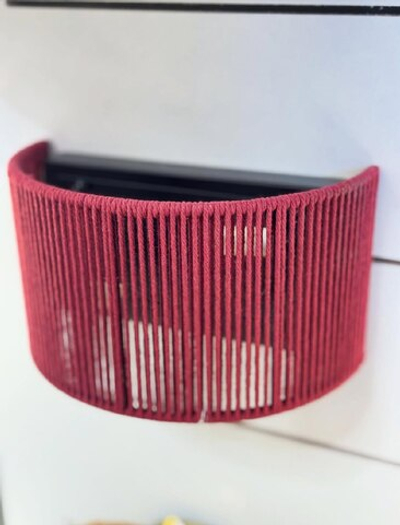 Плетенная настенная бра в акцентом цвете 😍